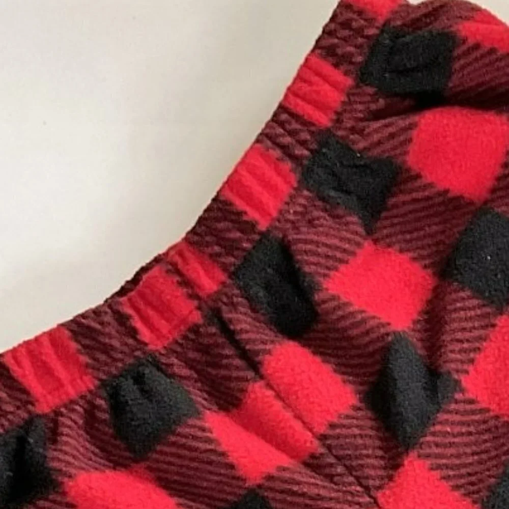 BUFFALO PLAID FLEECE PAJAMA BOTTOMS